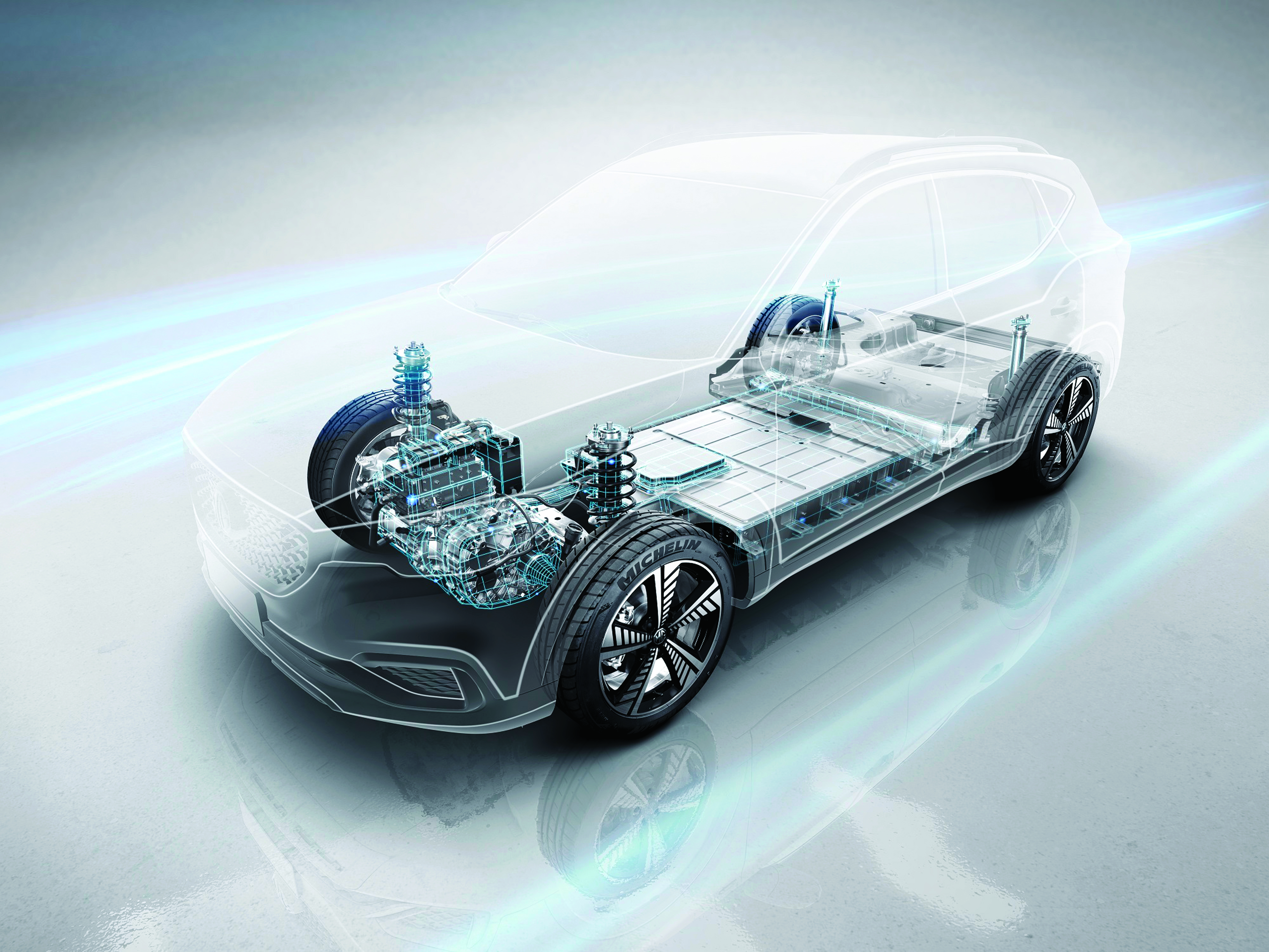 «إم جي موتور» تُطلِق مركبتها الكهربائية الأولى في أسواق الشرق الأوسط