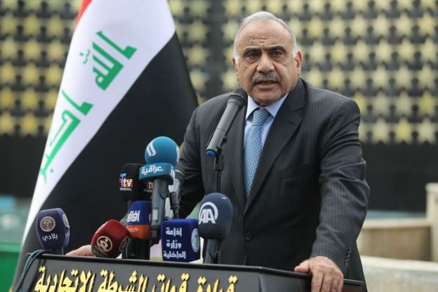 رئيس الوزراء العراقي  يحذر من خسائر بمليارات الدولارات