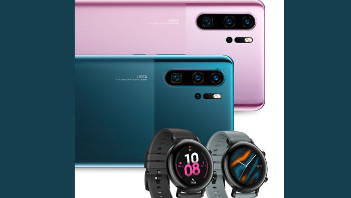 New colors of the HUAWEI P30 Pro and the stylish Watch GT 2 42MM coming to Oman