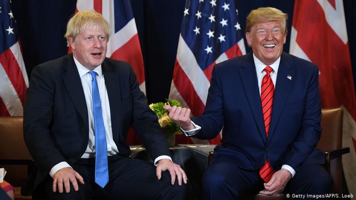 Boris Johnson and Donald Trump hope for 'ambitious trade agreement'