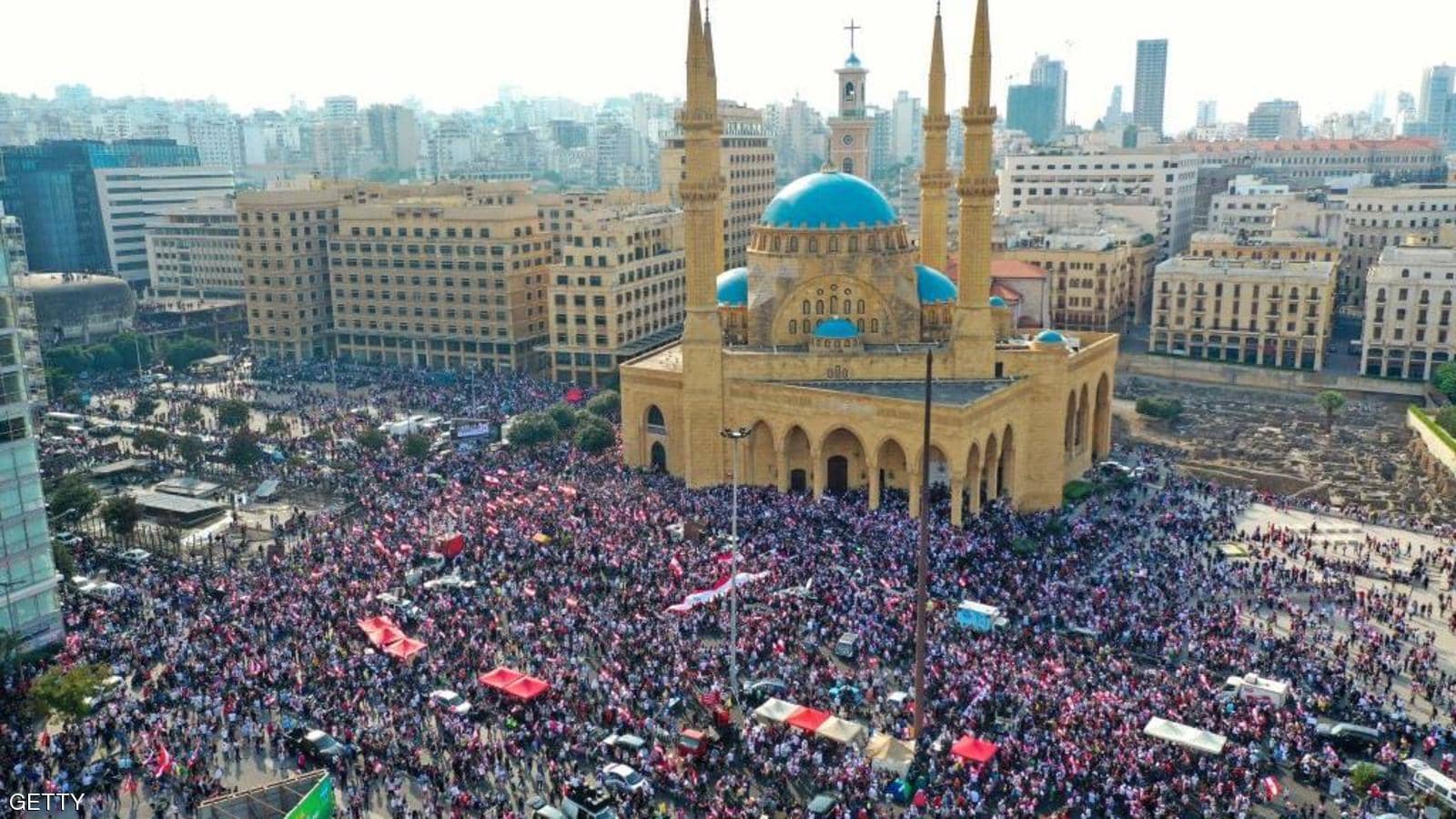 لبنان.. مسيرات بمدن عدة رفضا "للطائفية والتشبيح"