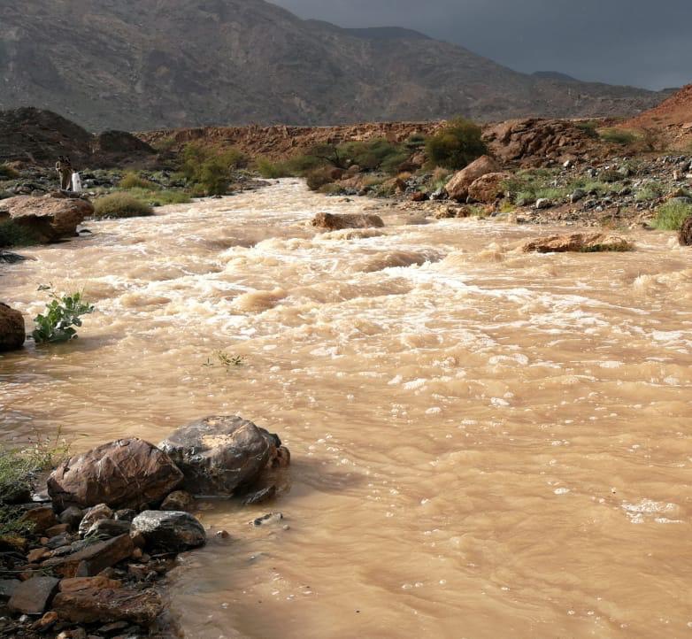 Heavy rains over many parts of Oman