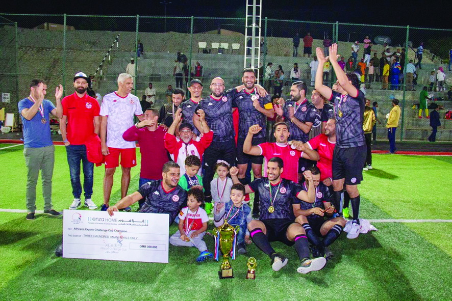 تونس بطلا لبطولة التحدي الأفريقية في مسقط