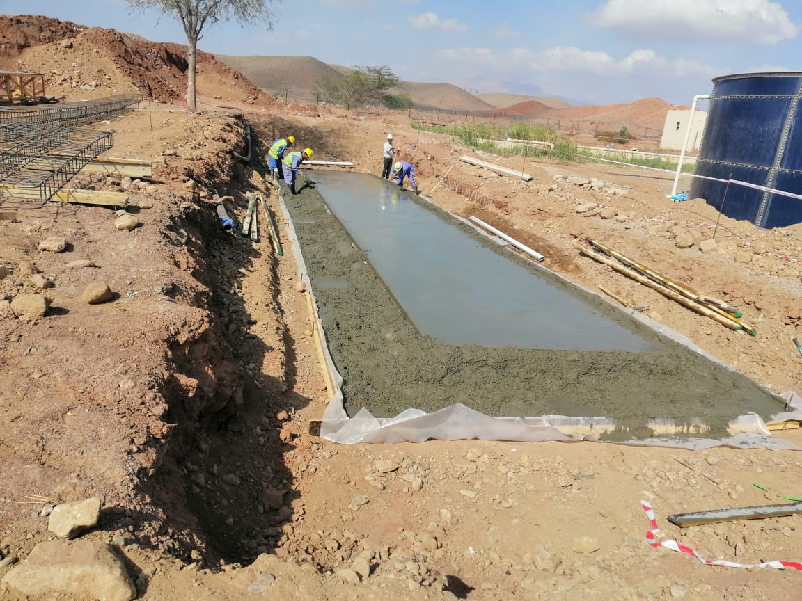 محطة معالجة مياه "الصرف الصحي" بولاية جعلان بني بوعلي