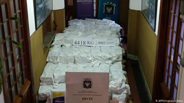 Massive cocaine haul busted in Uruguay