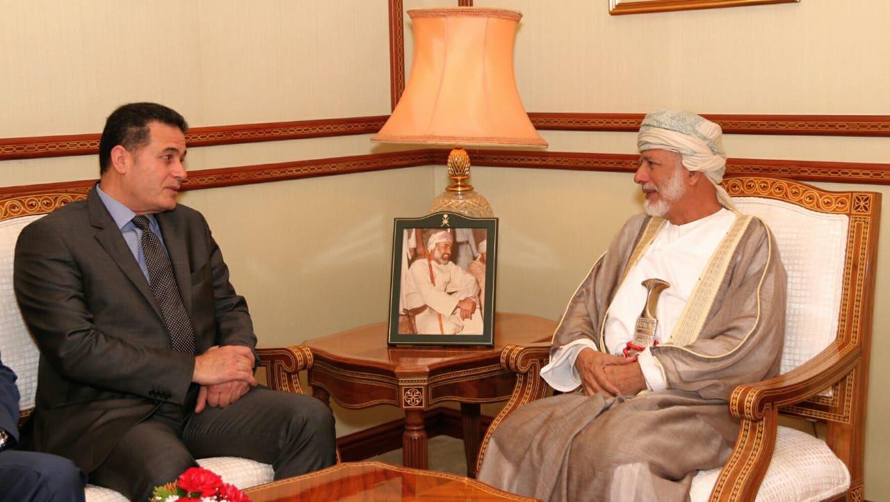 Yousef bin Alawi receives top Iraqi official