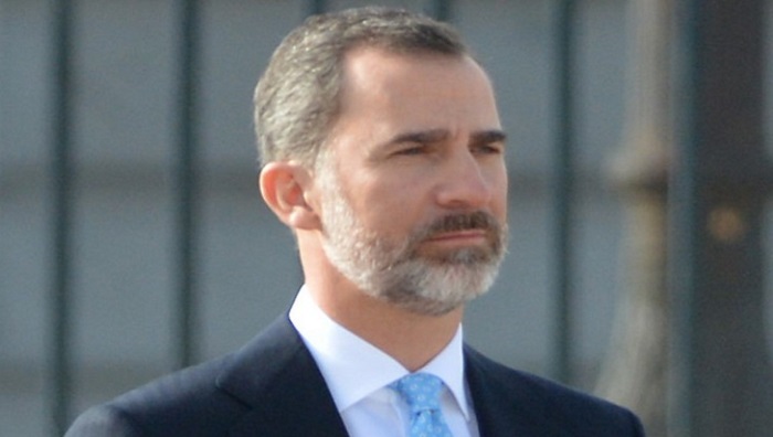 King Felipe VI of Spain sends his condolences