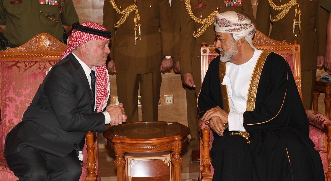 His Majesty Sultan Haitham receives Jordan King