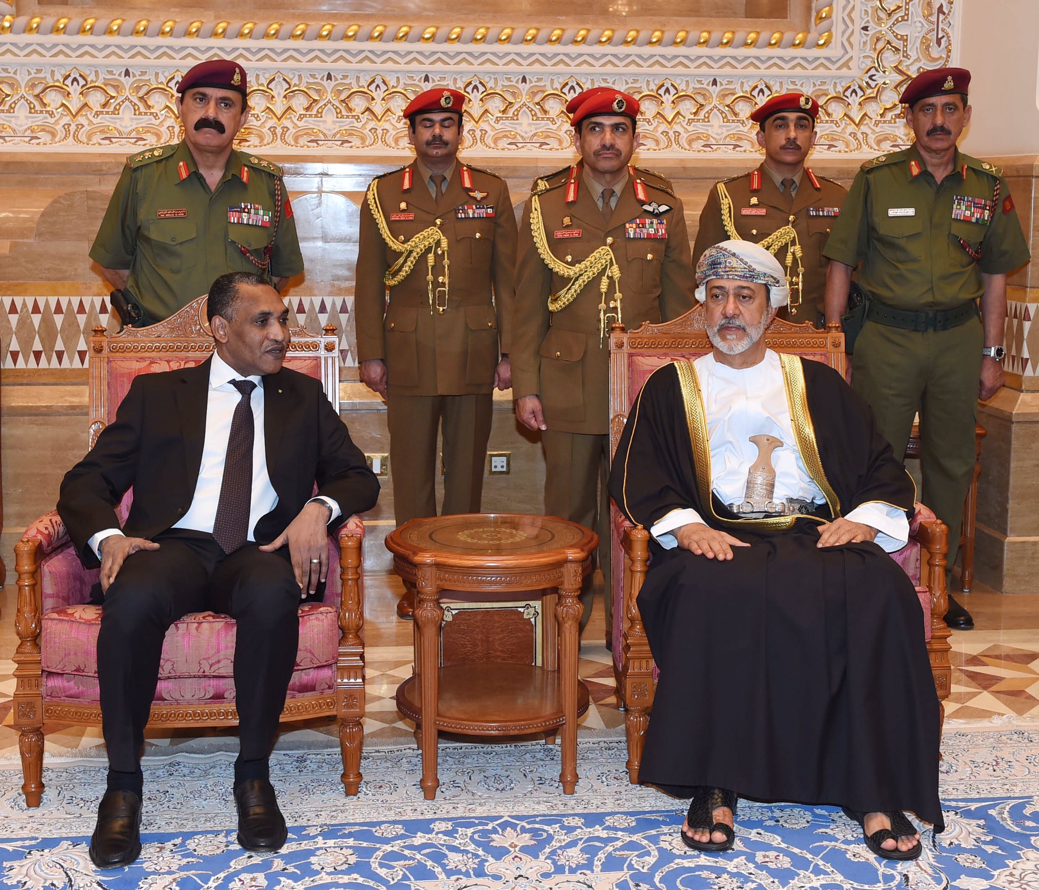 Mauritanian President condoles the passing of His Majesty Sultan Qaboos