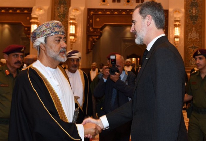 Spain's King Felipe VI arrives in Oman to offer condolences