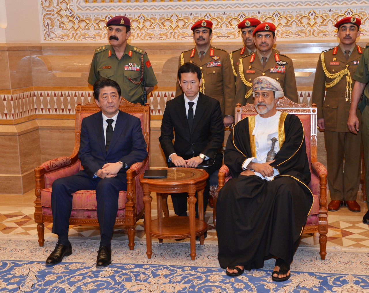 Japanese Prime Minister arrives in Oman