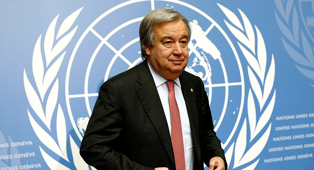 الأمين العام للأمم المتحدة يقدم تعازيه في وفاة المغفور له جلالة السلطان قابوس بن سعيد