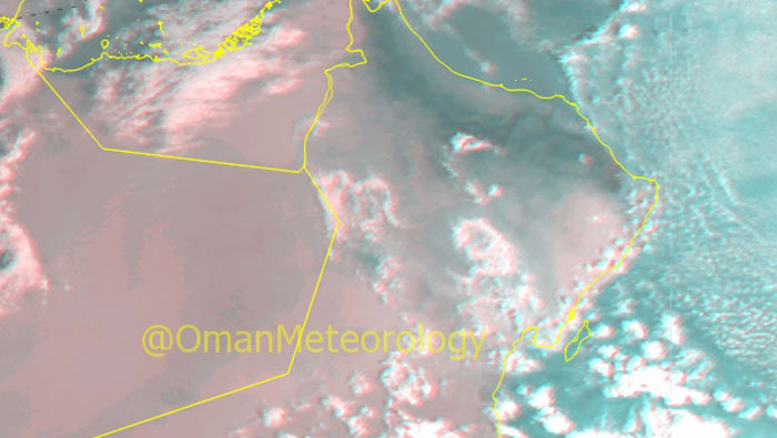 Dust rises over parts of Oman