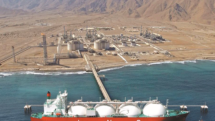 Increase in natural gas production in Oman