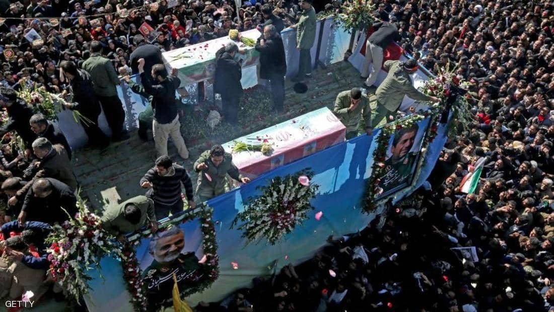 عشرات "القتلى" بجنازة قاسم سليماني