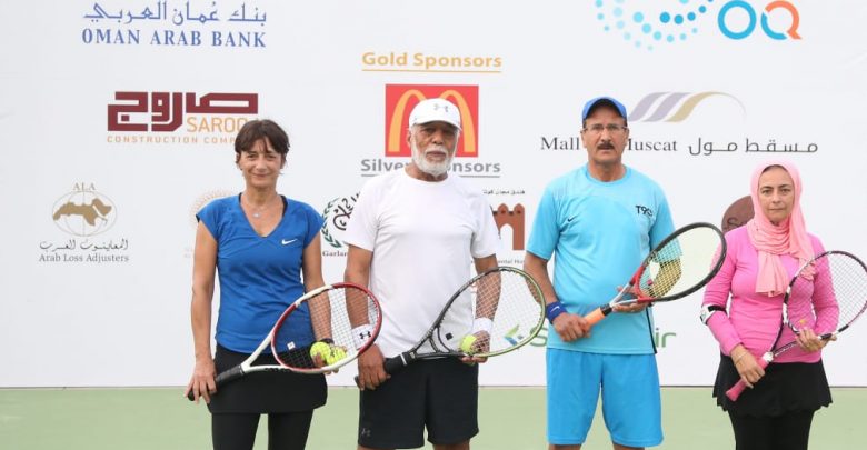 العصفور يحقق أول "ذهبية" للسلطنة في البطولة العربية لرواد التنس