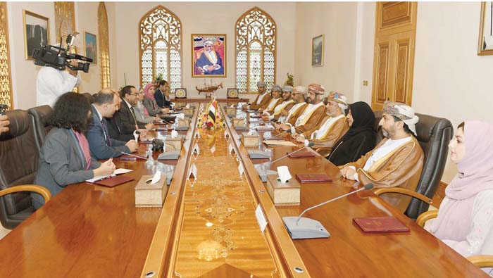 Oman, Egypt keen to expand cooperation in all fields