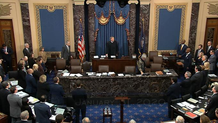 Trump impeachment: US Senate will not hear witness testimony