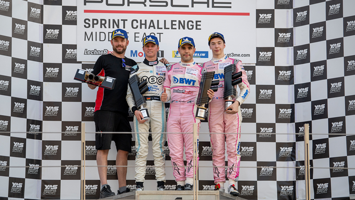 Dylan Pereira returns to secure podium finishes in all three races