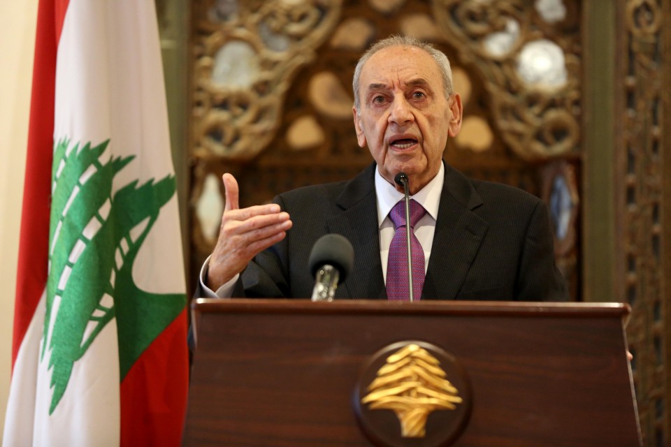 رئيس البرلمان اللبناني :  لبنان بحاجة لصندوق النقد لصياغة خطة إنقاذ