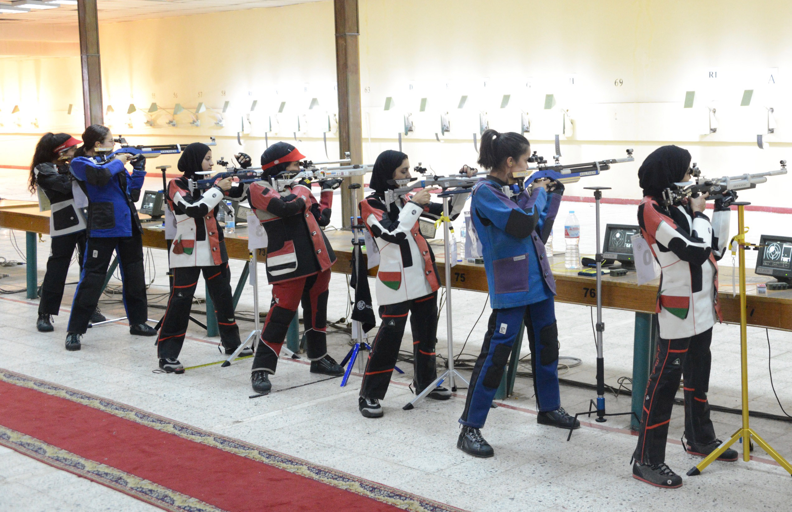 الفريق الوطني للرماية يحرز ميداليات ملونة في مسابقات الناشئين والناشئات بمصر