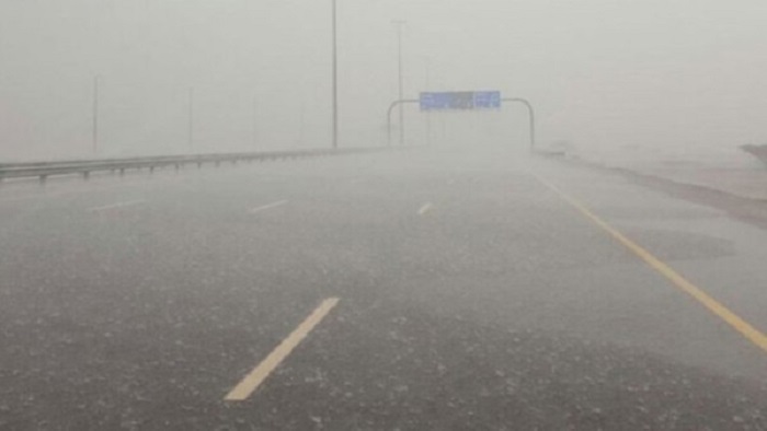 Fog patches over some parts of Oman