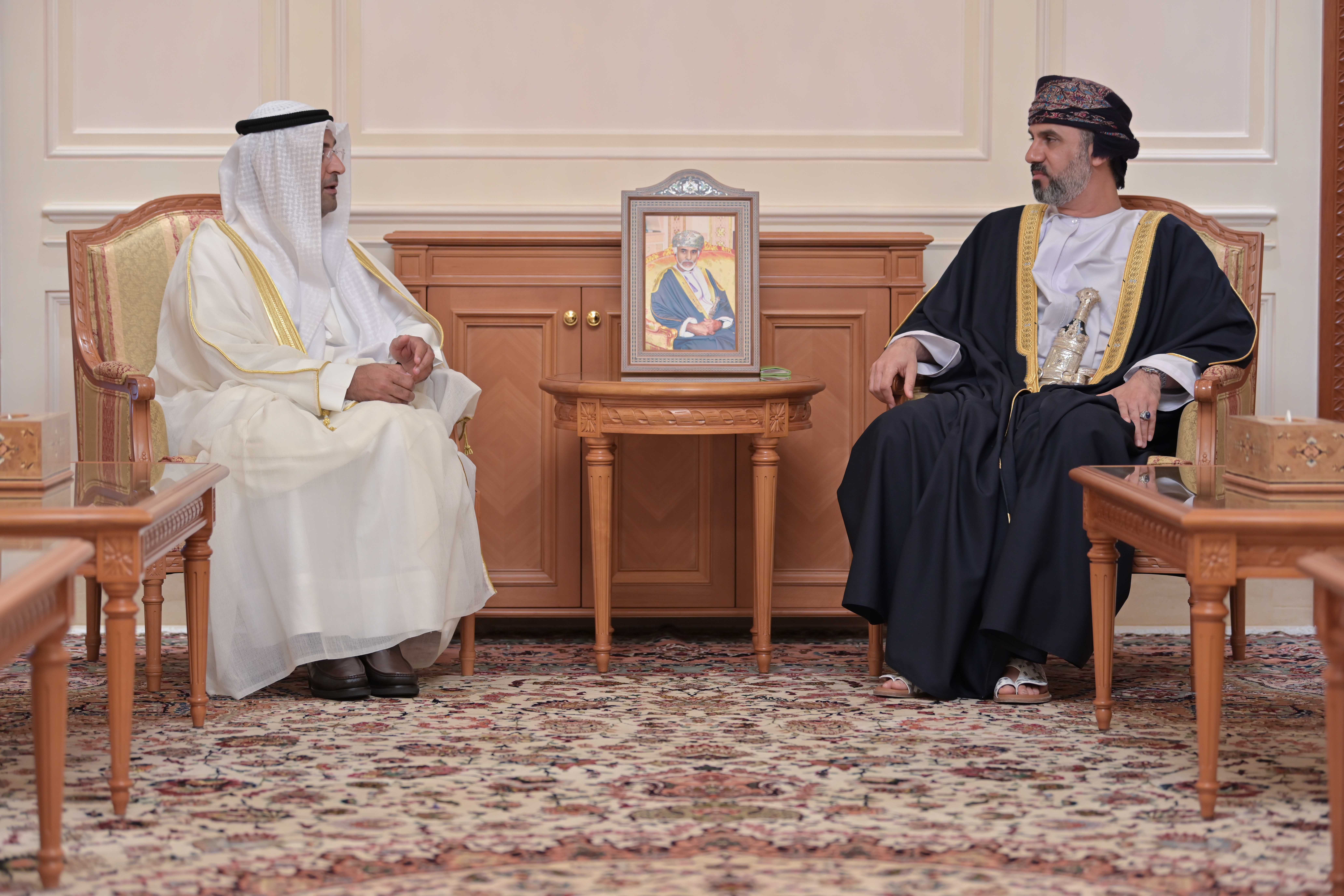 "المعولي" يستقبل أمين عام مجلس التعاون الخليجي