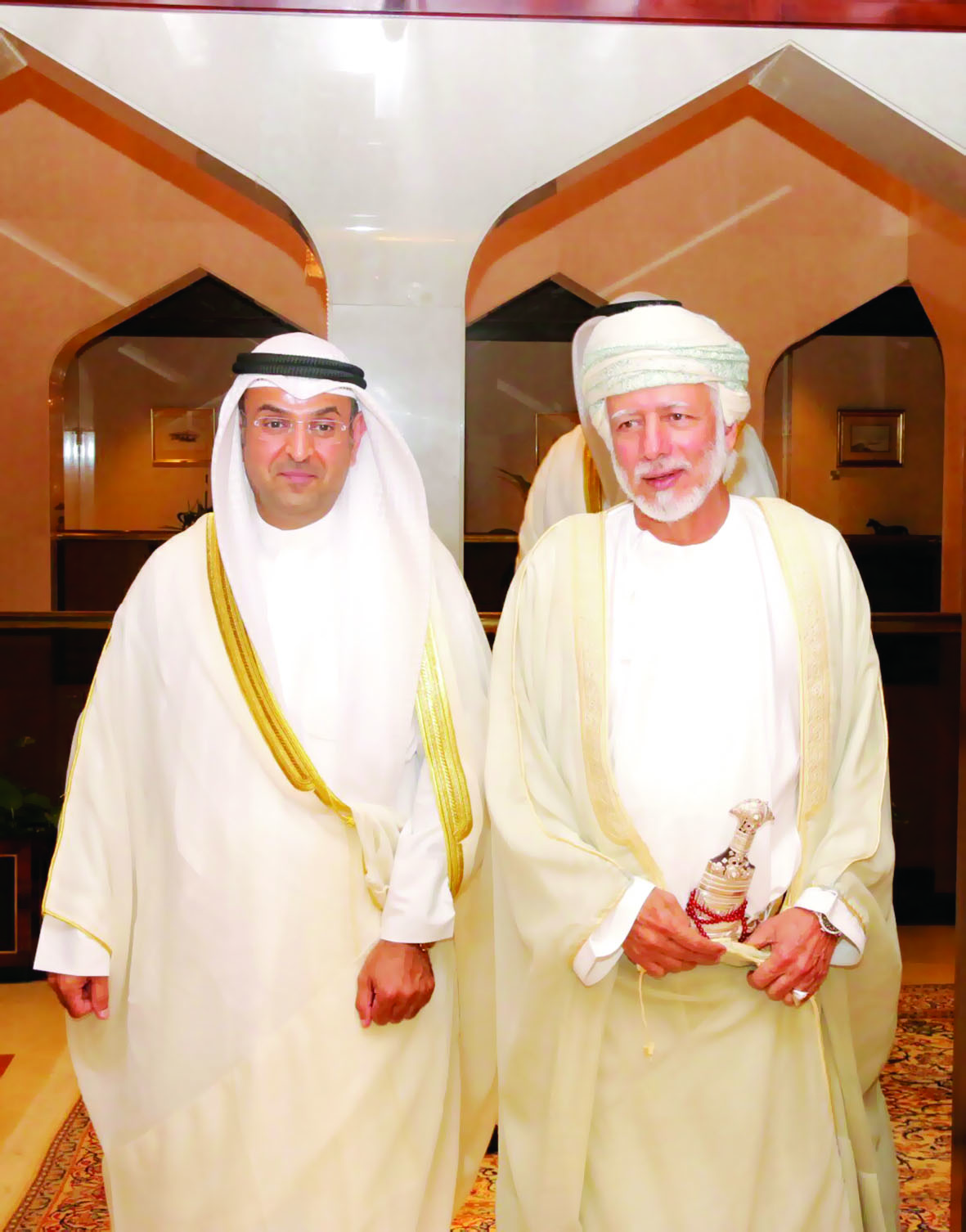"بن علوي" يستقبل أمين عام مجلس التعاون لدول الخليج العربية