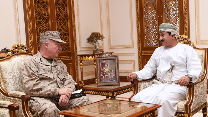 Al Nu’amani meets US Central Command chief