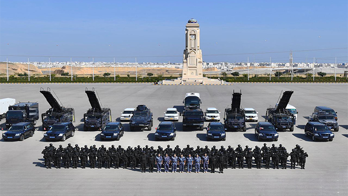 Special Task Command hold joint training in UAE