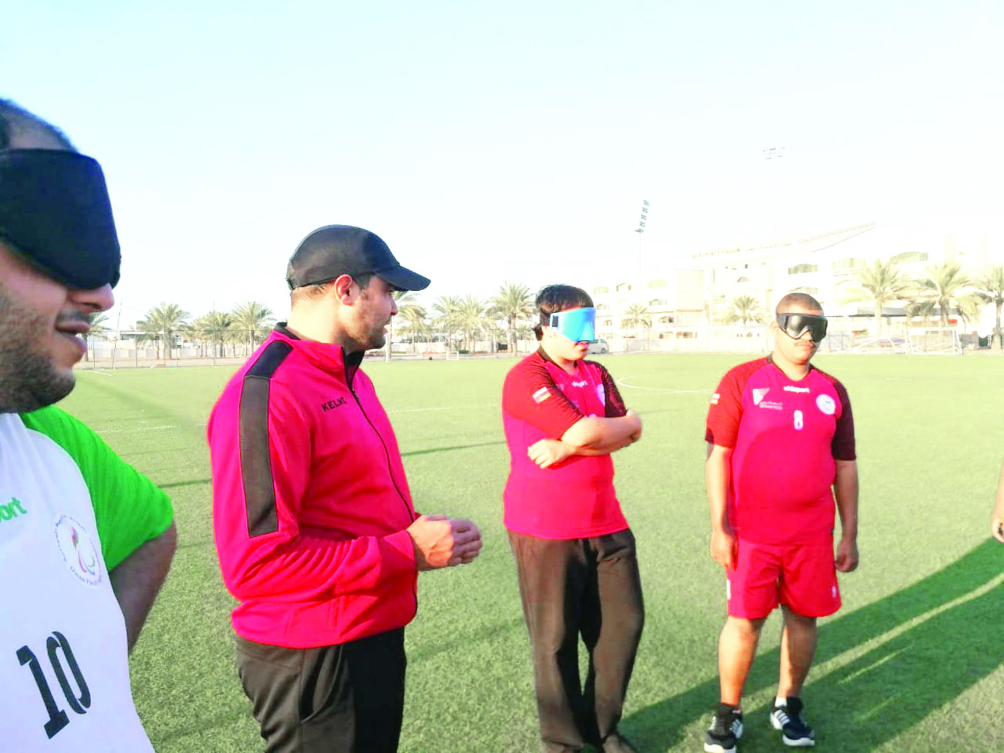 ختام المعسكر التدريبي لمنتخب كرة القدم للمكفوفين