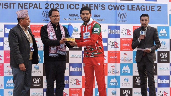 Aqib dazzles again as Oman shoots to top of table with win over Nepal