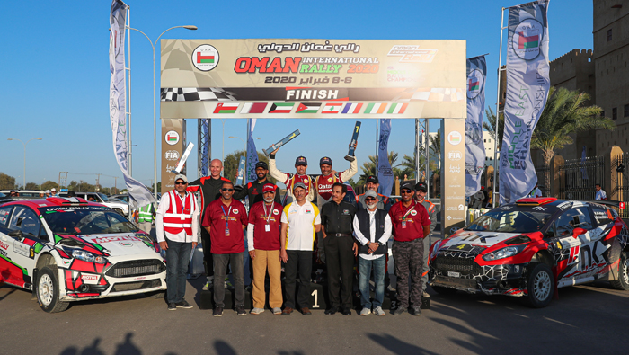 Qatar’s Nasser Saleh Al-Attiyah romps to sixth victory in Oman Rally
