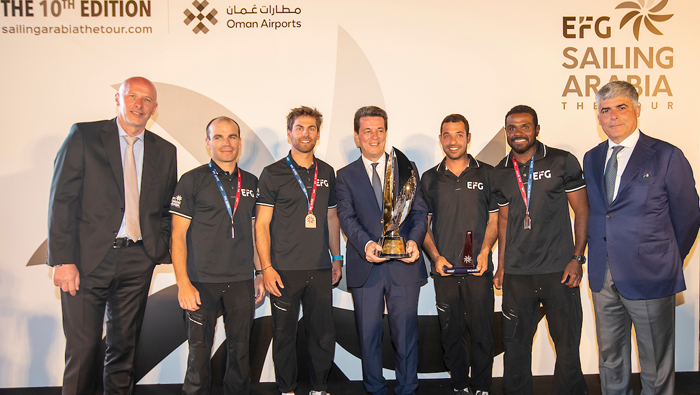 Team EFG Bank wins Sailing Arabia – The Tour in Oman
