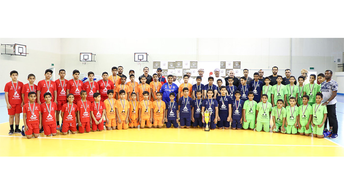 Mitsubishi Oman Handball School Championship matches held in Nizwa