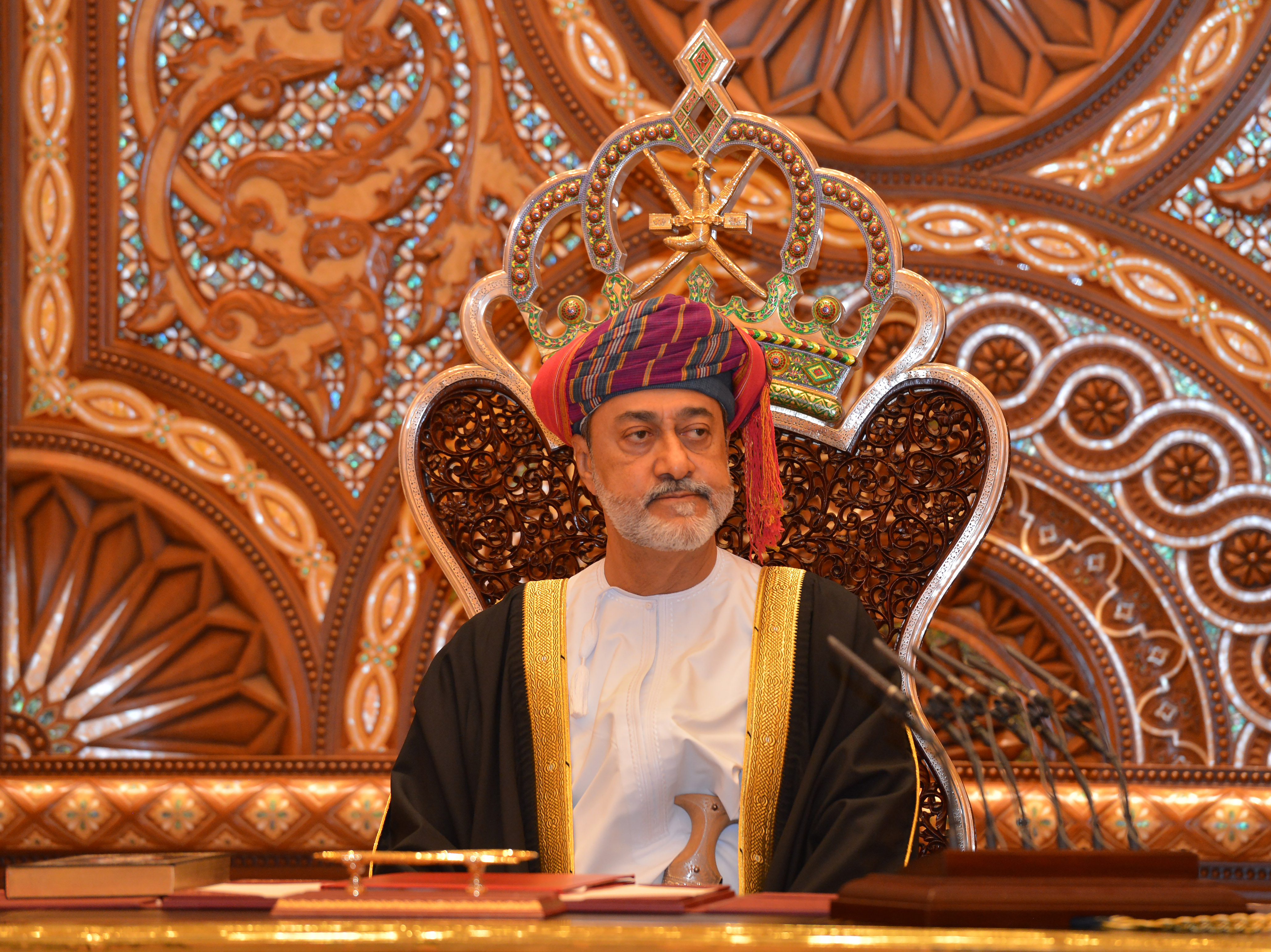 جلالة السلطان يهنئ رئيس جمهورية موريشيوس