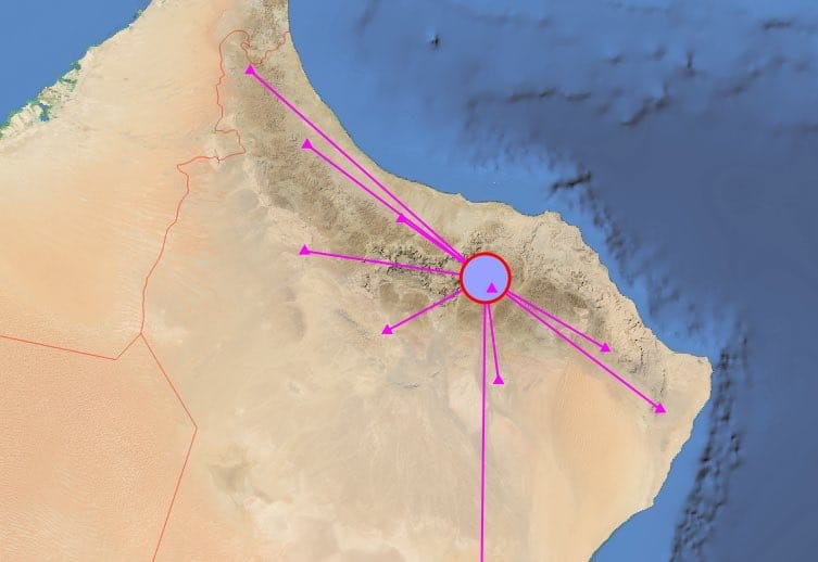 Earthquake reported in Oman