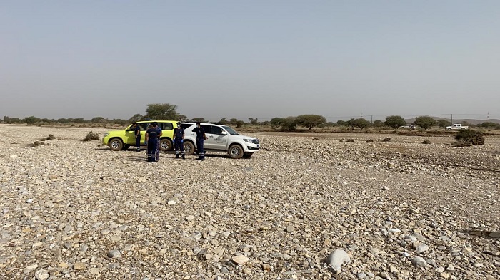 Vehicle swept away in Oman wadi