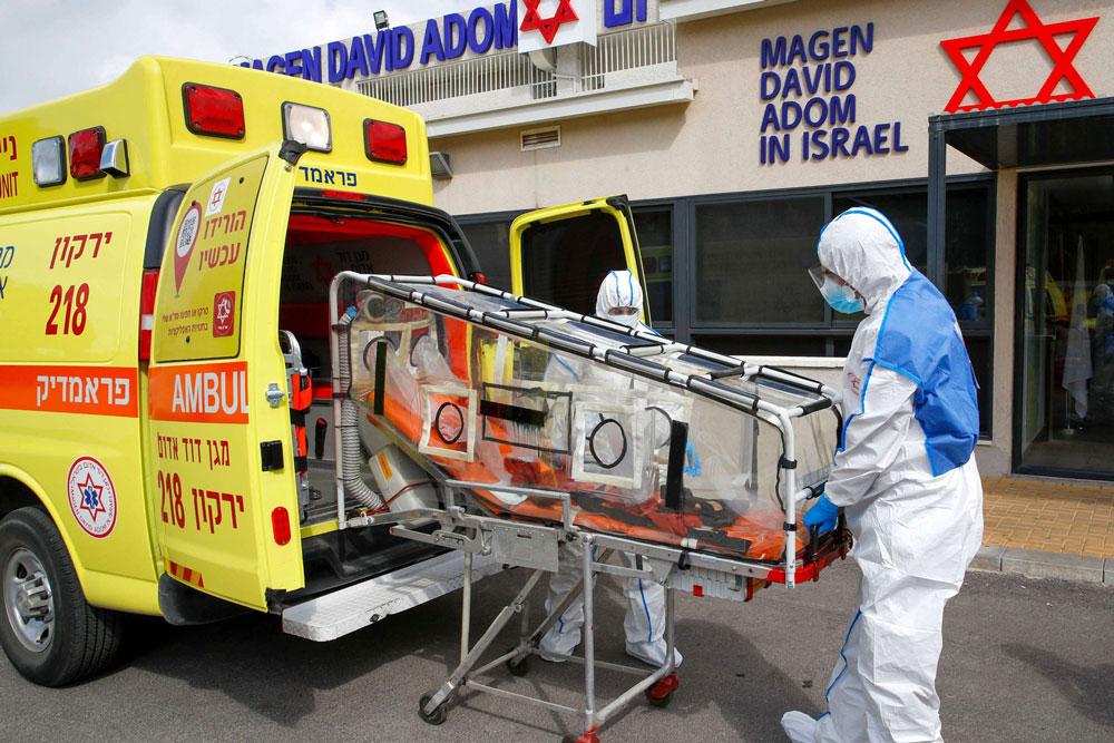 ارتفاع عدد المصابين بفيروس "كورونا" في إسرائيل إلى 1238 حالة