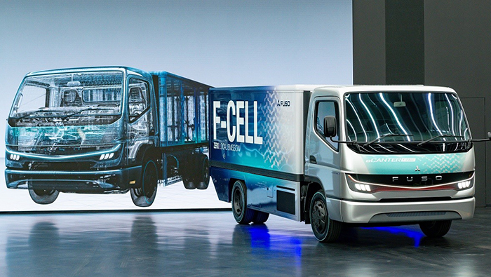Mitsubishi Fuso to begin series production of fuel-cell trucks by late 2020s