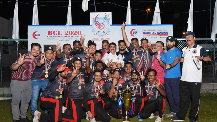 Badr Ruwi Royals wins Badr Cricket League trophy