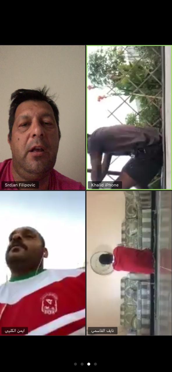 السباحة يستعد عن "بعد"