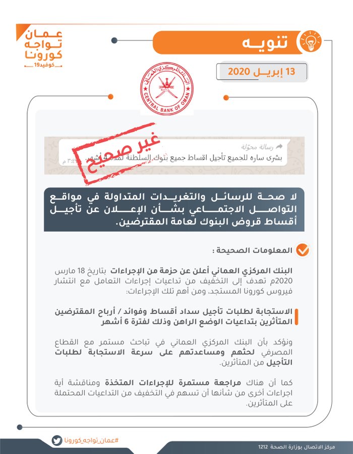 تأجيل القروض البنكية.. إشاعة