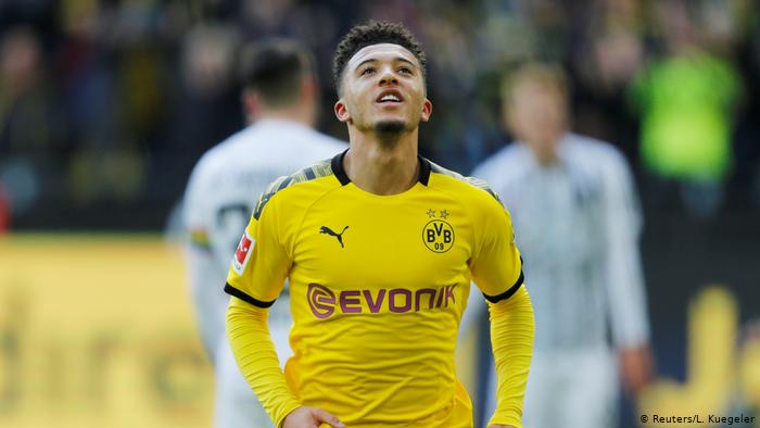 Jadon Sancho likely to move to Manchester United