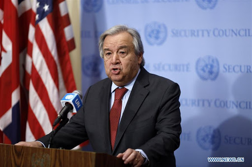 UN chief pledges to defeat COVID-19, rebuild fairer world