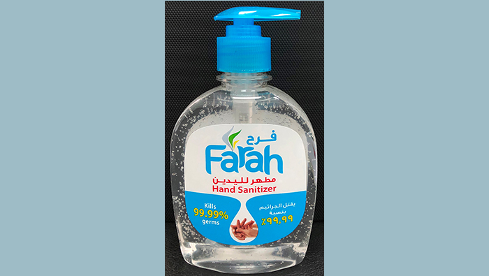 NDC launches Farah hand sanitiser