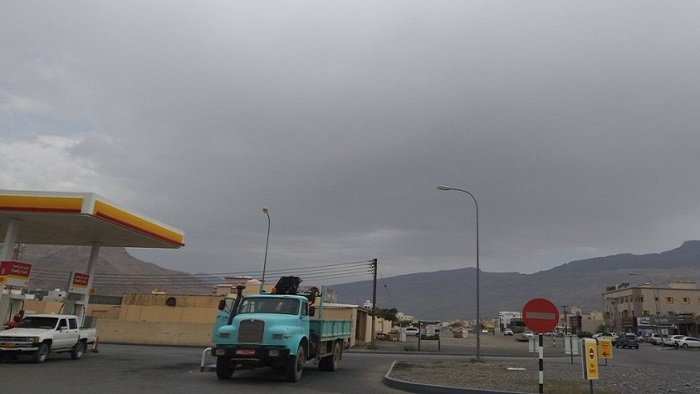 Dust winds over some parts of Oman