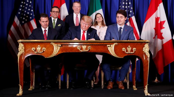 New North American trade deal to come into effect in July