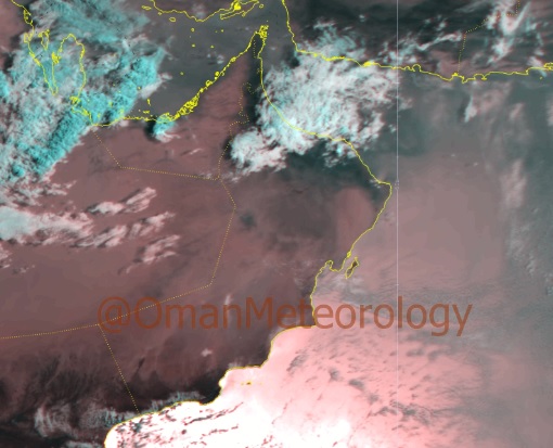الأرصاد : فرص لهطول أمطار على بعض المناطق