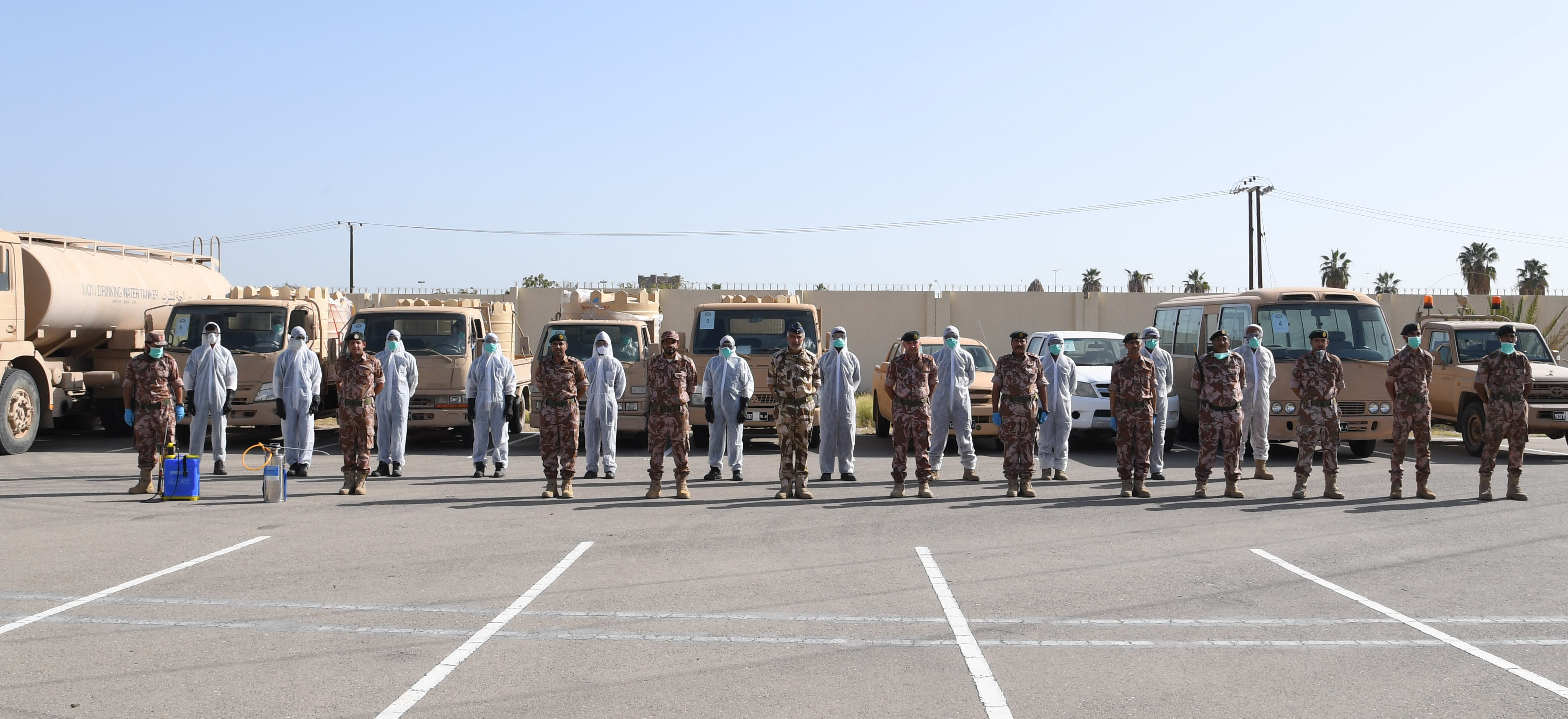 قواتنا المسلحة الباسلة تجهز مراكز الإيواء للحد من انتشار كورونا